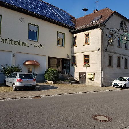 Gasthof Hirschenbraeu Michel Rauhenebrach Luaran gambar